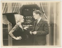 6w0040 ANN HARDING/WILLIAM DIETZ deluxe 8x10.25 still 1929 he's showing her new camera for talkies!