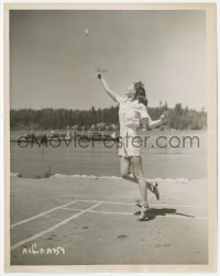 6w0044 ANN SHERIDAN 8x10.25 still 1938 playing badminton after finishing Angels With Dirty Faces!