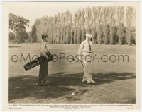 6w0061 BIG BROADCAST OF 1938 8x10 still 1938 W.C. Fields on golf course irritated with his caddy!