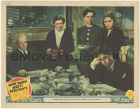 6w0769 ANDY HARDY MEETS DEBUTANTE LC 1940 Lewis Stone & family watch depressed Mickey Rooney!
