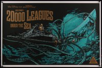 6x0046 20,000 LEAGUES UNDER THE SEA #11/390 24x36 art print 2012 Mondo, Ken Taylor, first edition!