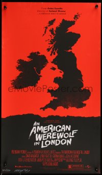 6x2072 2nd CHANCE! - AMERICAN WEREWOLF IN LONDON signed #182/380 14x24 art print 2011 by Olly Moss, Mondo, regular!