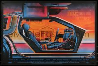 6x2080 2nd CHANCE! - BACK TO THE FUTURE #3/375 24x36 art print 2017 Mondo, DKNG, regular edition!