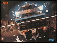 6x0178 BACK TO THE FUTURE signed #190/325 18x24 art print 2015 by artist Tom Whalen, Mondo, 1st ed.!