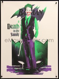 6x0211 BATMAN #25/135 18x24 art print 2014 Mondo, Death in the Family, regular edition!