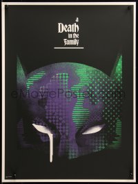 6x0212 BATMAN #25/75 18x24 art print 2014 Mondo, Death in the Family, variant edition!