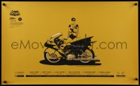 6x0201 BATMAN #2/175 15x24 art print 2014 Mondo, art by Gianmarco Magnani, Batcycle, yellow variant!
