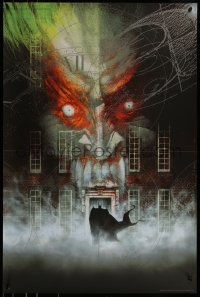 6x0217 BATMAN #14/250 24x36 art print 2019 Mondo, art by Dave McKean, Arkham Asylum!
