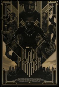 6x0330 BLACK PANTHER #2/925 24x36 art print 2018 Mondo, art by Matt Taylor, regular edition!