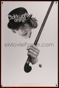 6x0449 CLOCKWORK ORANGE #2/275 24x36 art print 2019 Mondo, Ruth art of McDowell, regular edition!