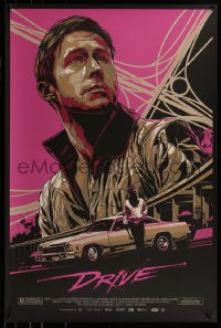 6x0598 DRIVE #29/445 24x36 art print 2012 Mondo, art of Ryan Gosling by Ken Taylor, first edition!