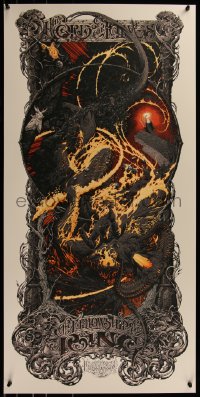 6x1168 LORD OF THE RINGS: THE FELLOWSHIP OF THE RING 19x39 art print 2014 Mondo, Horkey, 1st edition!