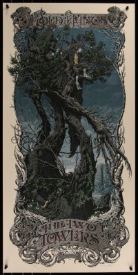 6x1175 LORD OF THE RINGS: THE TWO TOWERS signed #263/487 19x39 art print 2013 regular edition!