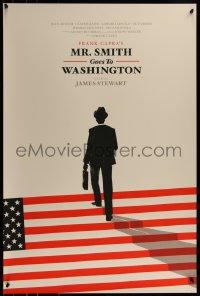 6x1364 MR. SMITH GOES TO WASHINGTON #3/125 24x36 art print 2012 Mondo, Olly Moss, first edition!