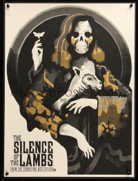 6x1674 SILENCE OF THE LAMBS #2/85 18x24 art print 2013 Mondo, We Buy Your Kids, variant edition!