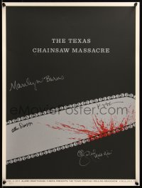 6x1853 TEXAS CHAINSAW MASSACRE signed #89/205 18x24 art print 2011 by Burns, Danziger, Neal, Henkel!