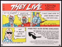 6x1870 THEY LIVE #2/175 18x24 art print 2019 Roddy Piper, Carpenter, Mondo, Alan Hynes art!