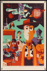 6x0026 TOM WHALEN group of 2 art prints 2011 & 2012 Mondo, Toy Story and Monsters Inc