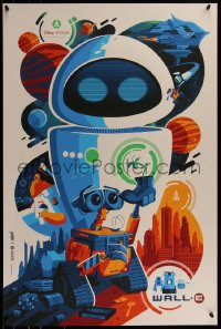 6x1971 WALL-E #26/185 24x36 art print 2016 Mondo, art by Tom Whalen, variant edition!