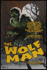 6x2027 WOLF MAN #3/225 24x36 art print 2018 Mondo, art by Eric Powell, Universal Monsters!