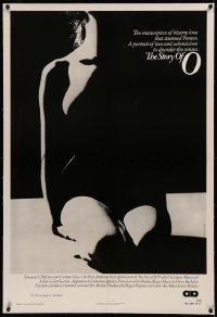 6y0271 STORY OF O linen 1sh 1976 Histoire d'O, Corinne Clery, X-rated, sexy silhouette image!