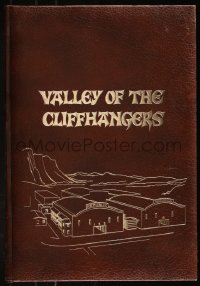 7a0214 VALLEY OF THE CLIFFHANGERS hardcover book 1975 Republic serials, Captain America, much more!