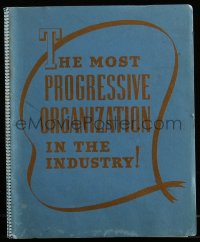 7a0225 UNIVERSAL 1940-41 campaign book 1940 2-page color ad for Bank Dick, Karloff & Lugosi, rare!