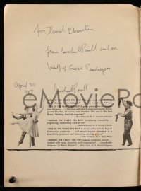 7a0176 RED SHOES signed souvenir program book 1949 by director producer writer Michael Powell!