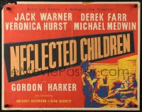 7b0042 GAME OF DANGER Canadian 1/2sh 1954 Bang! You're Dead, different art of Neglected Children!