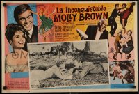 7b0010 UNSINKABLE MOLLY BROWN Mexican LC 1964 Debbie Reynolds on ground with Harve Presnell!