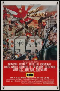 7d0545 1941 style D 1sh 1979 Steven Spielberg, art of John Belushi, Dan Aykroyd & cast by McMacken!