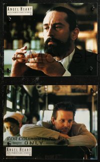 7d0117 ANGEL HEART 12 French LCs 1987 Robert De Niro, Mickey Rourke, completely different design!