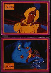 7d0178 ALADDIN 16 German LCs 1993 classic Walt Disney Arabian fantasy cartoon!