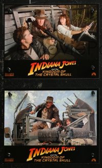 7d0031 INDIANA JONES & THE KINGDOM OF THE CRYSTAL SKULL 7 non-U.S. LCs 2008 Harrison Ford!