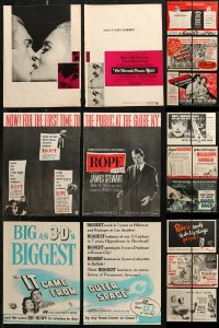 7f0063 LOT OF 15 TRADE ADS 1940s-1960s cool different images on 2-page spreads!