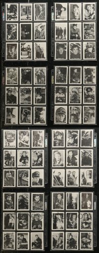 7f0071 LOT OF 72 GARRISON'S GORILLAS TRADING CARDS 1967 great images with information on the back!
