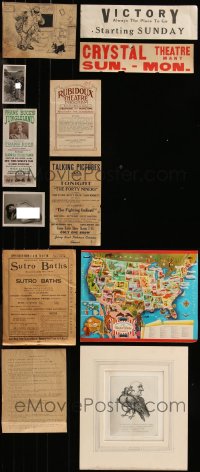 7f0038 LOT OF 12 MISCELLANEOUS ITEMS 1900s-1940s a variety of cool items!