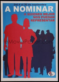 7g0645 A NOMINAR 15x21 Cuban special poster 2005 silhouette of several people, who represents them?