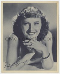 7h0670 BARBARA STANWYCK 8x10.25 promo photo 1940 promoting Red Crown Gasoline & Standard Oil!