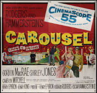 7j0065 CAROUSEL 6sh 1956 Shirley Jones, Gordon MacRae, Rodgers & Hammerstein musical!