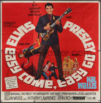 7j0074 EASY COME, EASY GO 6sh 1967 different image of scuba diver Elvis Presley & playing guitar!