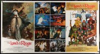 7j0012 LORD OF THE RINGS 1-stop poster 1978 Bakshi, classic J.R.R. Tolkien novel, different art!