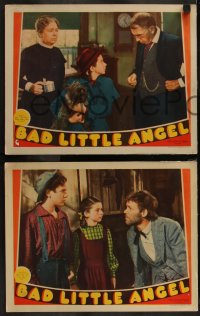 7k0793 BAD LITTLE ANGEL 3 LCs 1939 Virginia Weidler & Boy's Town heart-throb Gene Reynolds!