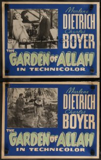 7p0014 GARDEN OF ALLAH 2 Canadian LCs R1940s cool images of Marlene Dietrich, Charles Boyer!