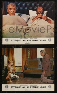 7p0033 CHEYENNE SOCIAL CLUB 16 French LCs 1971 Jimmy Stewart, Henry Fonda & ladies of the night