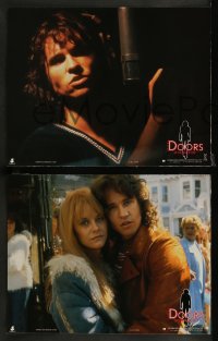 7p0055 DOORS 11 French LCs 1990 cool images of Val Kilmer as Jim Morrison, directed by Oliver Stone!