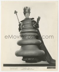 7r0042 ALICE IN WONDERLAND 8.25x10 still 1933 great image of Edna May Oliver as the Red Queen!