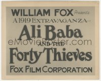 7r0037 ALI BABA & THE FORTY THIEVES 8x10 LC 1919 William Fox's continuous release extravaganza!