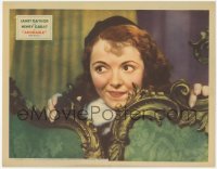 7r0837 ADORABLE LC 1933 super c/u of beautiful Princess Janet Gaynor, who pretends to be poor!