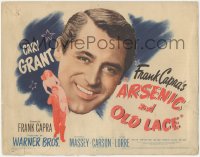7r0647 ARSENIC & OLD LACE TC 1944 Cary Grant & Priscilla Lane in Frank Capra black comedy classic!